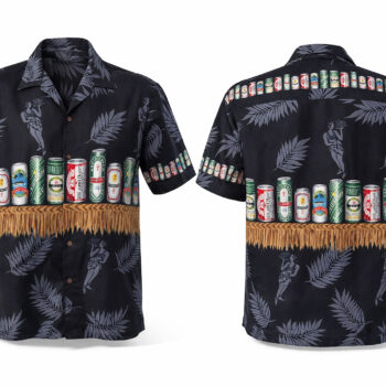 Island Girls Serving Drinks Beer Hawaiian Shirt