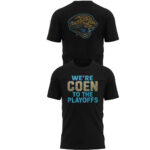 Jacksonville Jaguars Coach Liam Coen We're Coen To The Playoffs T-Shirt