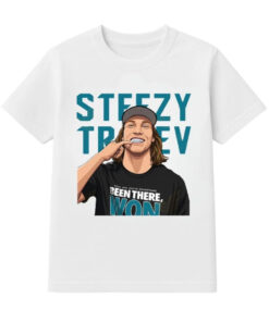 Jacksonville Jaguars Trevor Lawrence Steezy Trev 2025 AFC South Champions T-Shirt