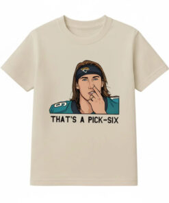 Jacksonville Jaguars Trevor Lawrence That’s A Pick-Six T-Shirt