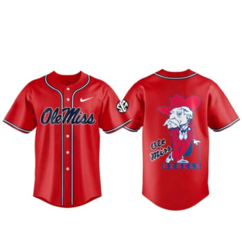 Jaxson Dart x Ole Miss Rebels Baseball Jersey