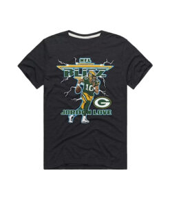 Jordan Love Green Bay Packers Football League T-Shirt