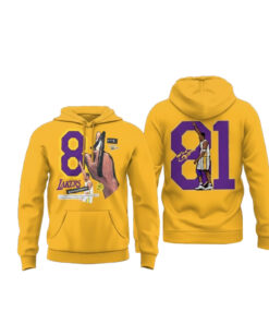 Kobe Bryant 20th Anniversary 81 Points Hoodie