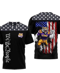 LSU Tigers NCAA We The People T-Shirt