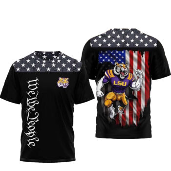 LSU Tigers NCAA We The People T-Shirt