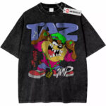 Looney Tunes Tasmanian Devil Washed T-Shirt 1 Looney Tunes Tasmanian Devil Washed T-Shirt