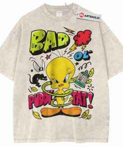 Looney Tunes Tweety Washed T-Shirt