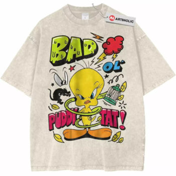 Looney Tunes Tweety Washed T-Shirt