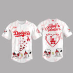Los Angeles Dodgers Happy Valentine 2026 Baseball Jersey