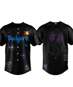Los Angeles Dodgers Pokemon 30th Anniversary 1996-2026 Baseball Jersey