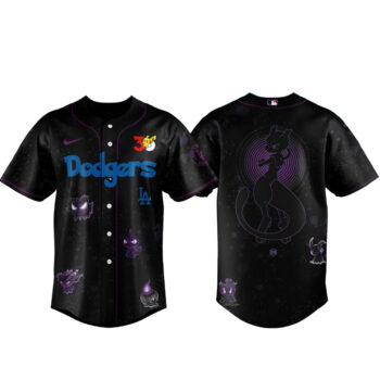 Los Angeles Dodgers Pokemon 30th Anniversary 1996-2026 Baseball Jersey