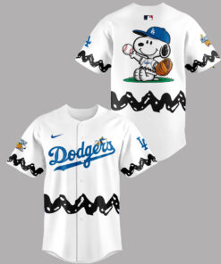 Los Angeles Dodgers x Peanuts Night 2026 Baseball Jersey