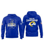 Los Angeles Rams 2026 NFC Championship Bound Hoodie