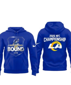 Los Angeles Rams 2026 NFC Championship Bound Hoodie