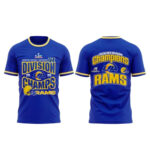 Los Angeles Rams 2026 NFC Division Champions Blue T-Shirt