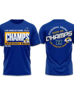 Los Angeles Rams Divisional Round Champions 2025-2026 T-Shirt
