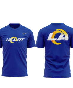 Los Angeles Rams Heart Logo 2026 Shirt
