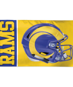Los Angeles Rams Helmet Flag
