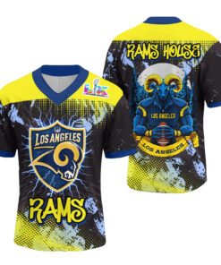 Los Angeles Rams Rams House Football Jersey