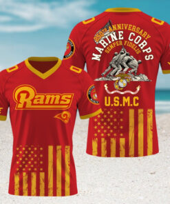 Los Angeles Rams x U.S Marine Corps 250th Year Anniversary Football Jersey