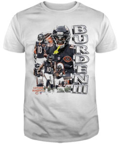 Luther Burden III Chicago Bears Picture Collage T-Shirt