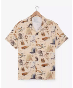Magic The Gathering x Avatar The Last Airbender Creatures Woven Hawaiian Shirt