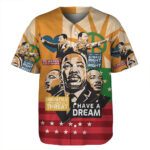 Martin Luther King History Baseball Jersey