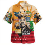 Martin Luther King History Hawaiian Shirt