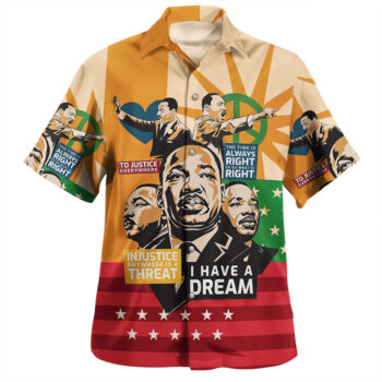 Martin Luther King History Hawaiian Shirt