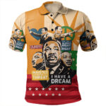 Martin Luther King History Polo Shirt