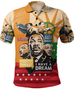 Martin Luther King History Polo Shirt