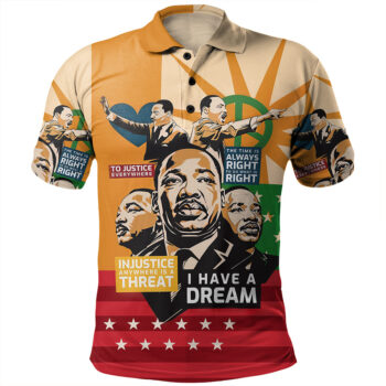 Martin Luther King History Polo Shirt