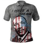 Martin Luther King I Have A Dream History Polo Shirt