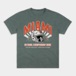 Miami Hurricanes 2026 CFP National Championship Game T-Shirt