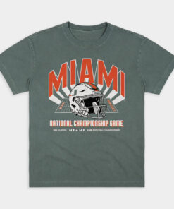 Miami Hurricanes 2026 CFP National Championship Game T-Shirt