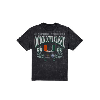 Miami Hurricanes 2026 Cotton Bowl Classic Wash T-Shirt