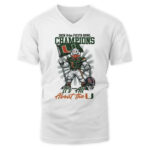 Miami Hurricanes 2026 Fiesta Bowl Champions It’s All About The U Shirt