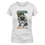 Miami Hurricanes 2026 Fiesta Bowl Champions It’s All About The U Shirt