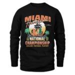 Miami Hurricanes 2026 National Championship Miami Sunset T-Shirt