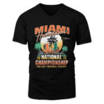 Miami Hurricanes 2026 National Championship Miami Sunset T-Shirt
