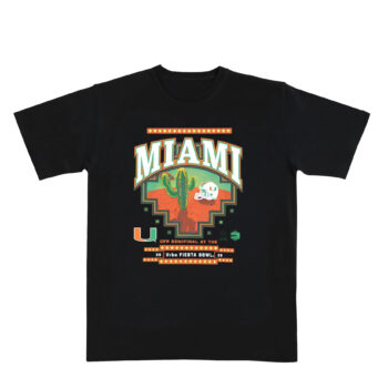Miami Hurricanes 2026 VRBO Fiesta Bowl T-Shirt