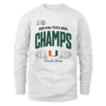 Miami Hurricanes 2026 Vrbo Fiesta Bowl Champs Time To Shine