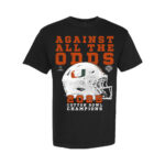 Miami Hurricanes Black Against All The Odds Cotton Bowl Champs T-Shirt