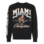 Miami Hurricanes Black College Football Playoff Cotton Bowl Champions Sweatshirt