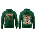 Miami Hurricanes CFP Semifinals 2025-2026 Fiesta Bowl The Champs Hoodie