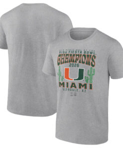 Miami Hurricanes College Football Playoff 2026 Fiesta Bowl Champions Hometown Pride T-Shirt