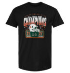 Miami Hurricanes College Football Playoff 2026 Fiesta Bowl Champions Scoring Drive T-Shirt