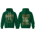 Miami Hurricanes Football 2026 National Champions Green Hoodie