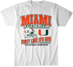 Miami Hurricanes Football CFP Party Like It’s 2001 T-Shirt