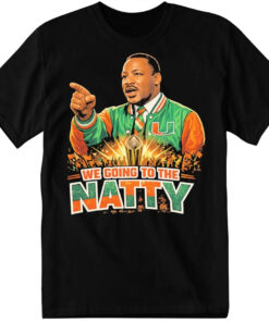 Miami Hurricanes Football Martin Have Dream Luther King Day Shirt
